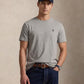 Polo Ralph Lauren Classic Fit Crew Neck T-Shirt (Dark Vintage Heather)