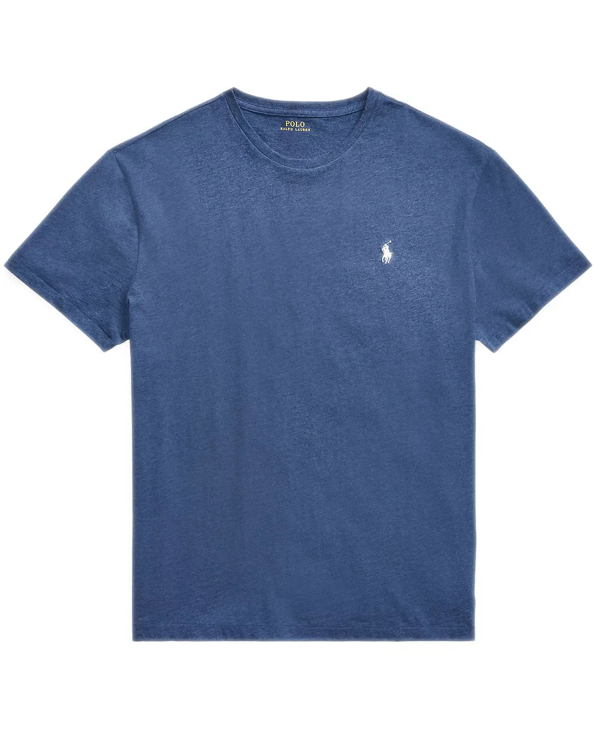 Polo Ralph Lauren Classic Fit Crew Neck T-Shirt (Derby Blue Heather)