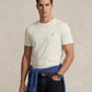 Polo Ralph Lauren Classic Fit Crew Neck T-Shirt (Parchment Cream)