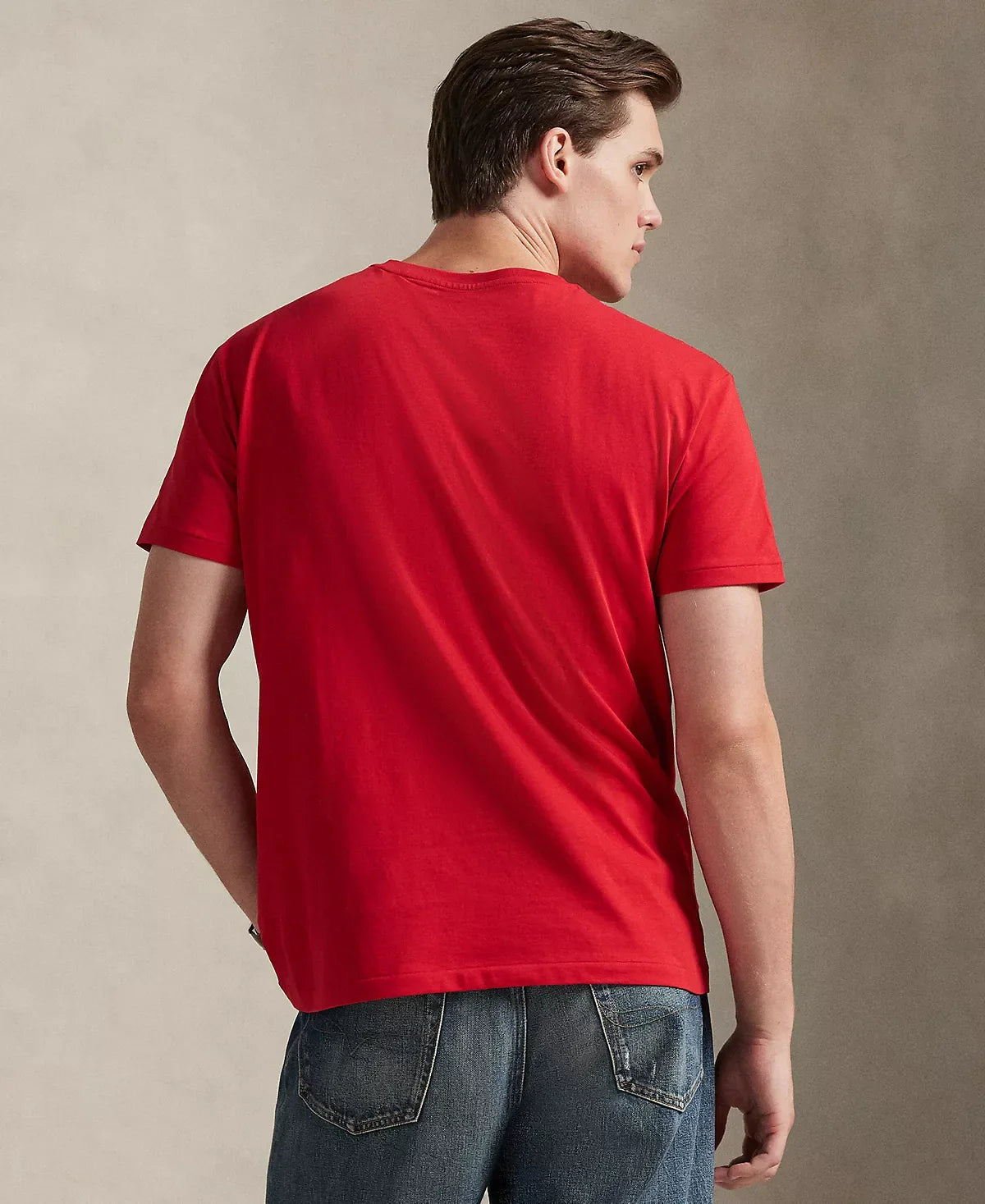 Polo Ralph Lauren Classic Fit Crew Neck T-Shirt (Red)