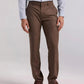 Perry Ellis Portfolio Modern Fit Stretch Solid Resolution Pants (Rain Drum)