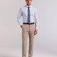 Perry Ellis Portfolio Modern Fit Stretch Solid Resolution Pants (Stone)
