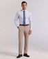 Perry Ellis Portfolio Modern Fit Stretch Solid Resolution Pants (Stone)