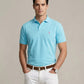 Polo Ralph Lauren Custom Slim Fit Mesh Polo (Cabana Blue)