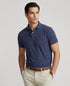 Polo Ralph Lauren Custom Slim Fit Mesh Polo (Classic Royal Heather)