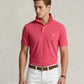 Polo Ralph Lauren Custom Slim Fit Mesh Polo (Hot Pink)