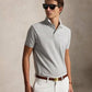 Polo Ralph Lauren Custom Slim Fit Mesh Polo (Spring Heather)