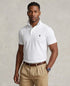 Polo Ralph Lauren Custom Slim Fit Mesh Polo (White)
