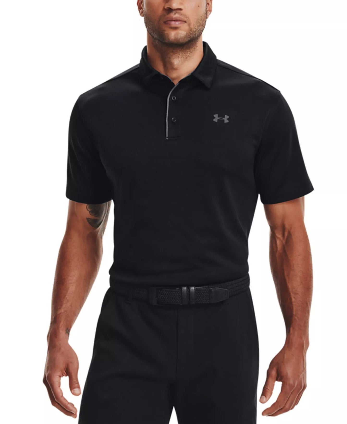 Under Armour Tech Polo T-Shirt (Black)