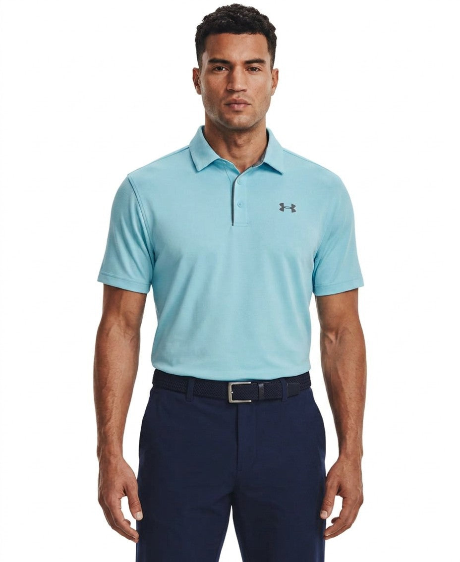 Under Armour Tech Polo T-Shirt (Blue Haze)