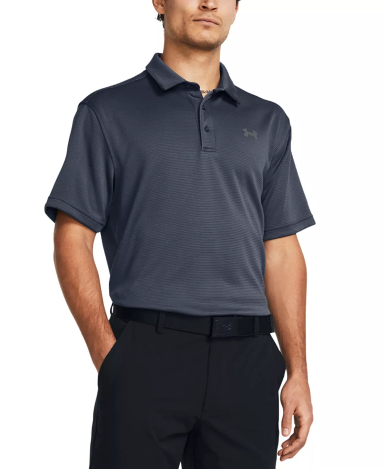 Under Armour Tech Polo T-Shirt (Downpour Gray)