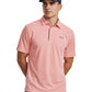 Under Armour Tech Polo T-Shirt (Posh Pink Pitch Gray)