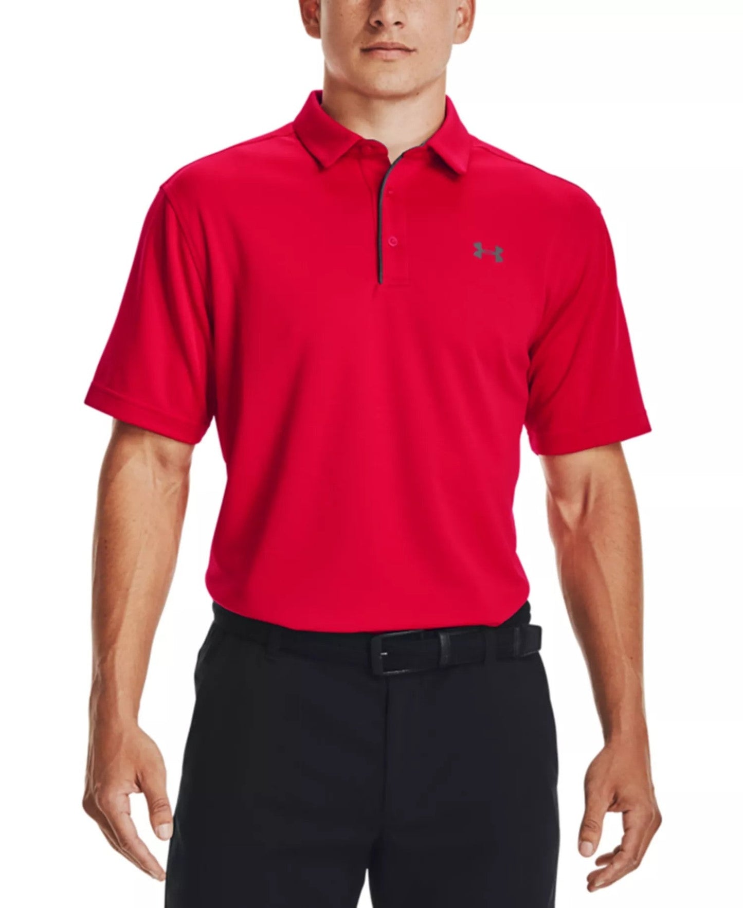 Under Armour Tech Polo T-Shirt (Red)