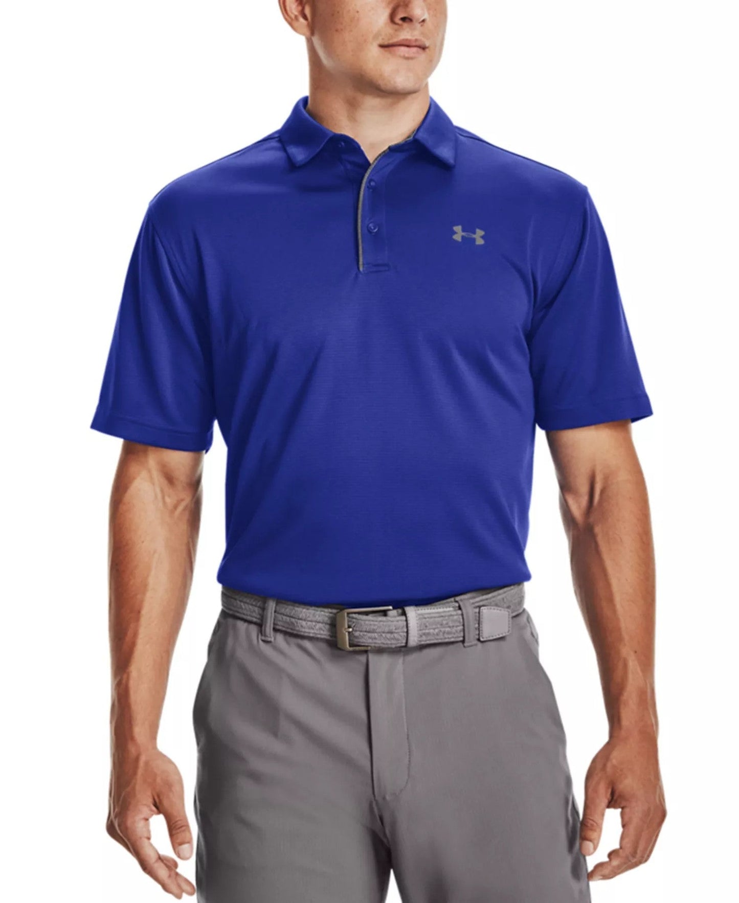 Under Armour Tech Polo T-Shirt (Royal Blue)