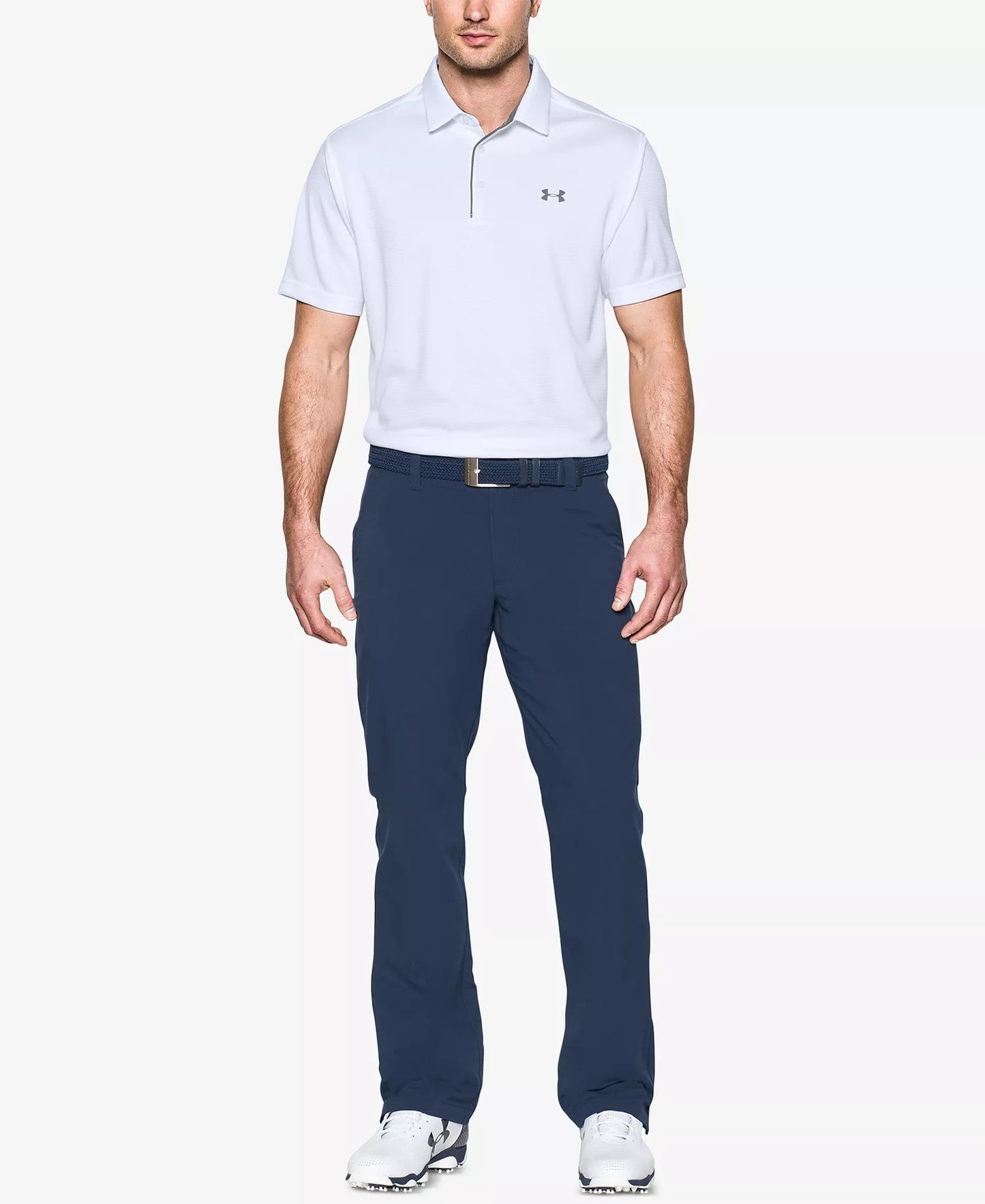 Under Armour Tech Polo T-Shirt (White)