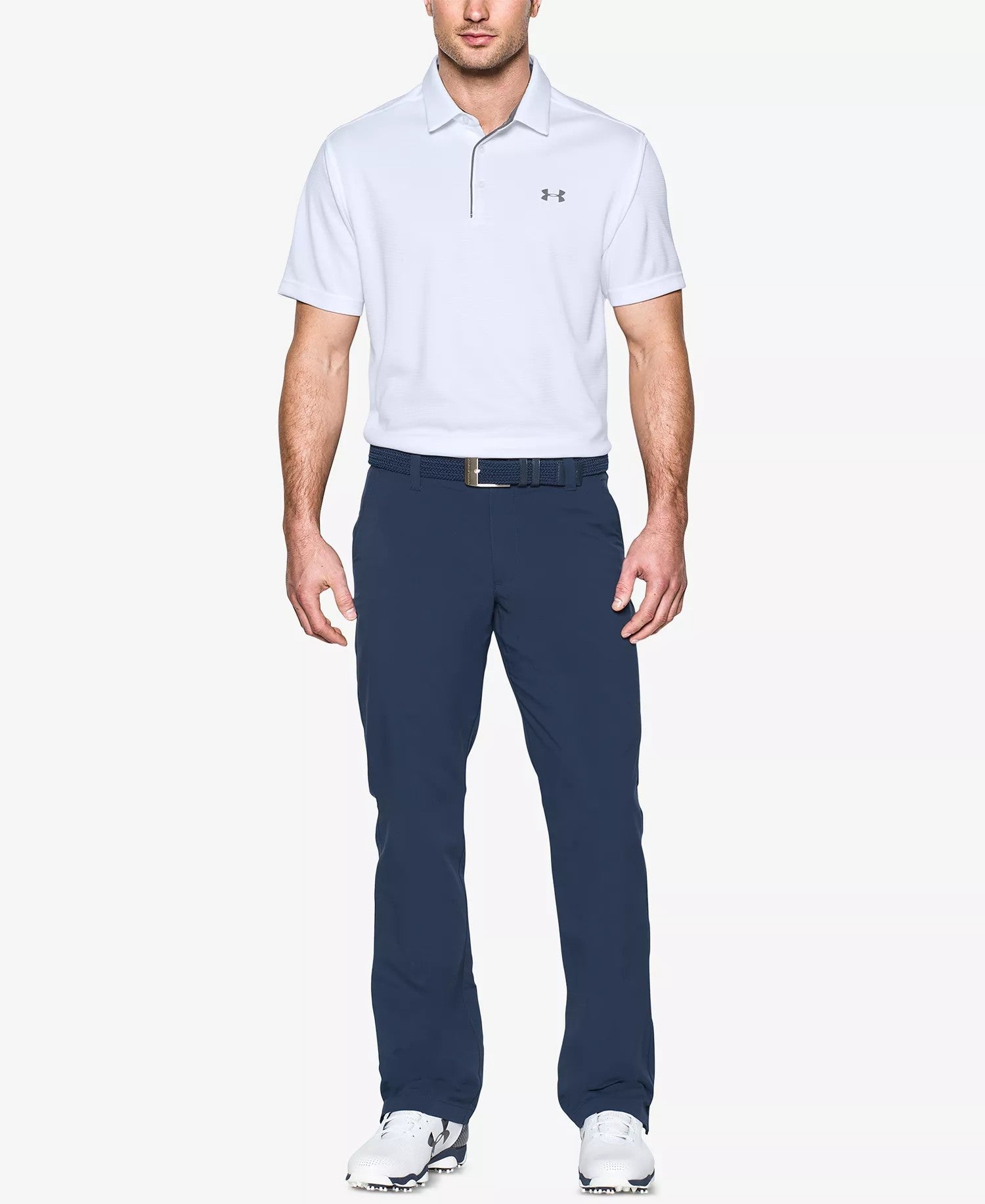 Under Armour Tech Polo T-Shirt (White)