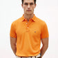 Tommy Hilfiger Cotton Classic Fit 1985 Polo (Orange Tulip)