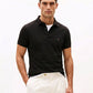 Tommy Hilfiger 1985 Slim Fit Polo Shirt (Black)