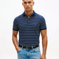 Tommy Hilfiger 1985 Slim Fit Polo Shirt (Carbon Navy Ivory Petal)