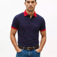 Tommy Hilfiger 1985 Slim Fit Polo Shirt (Dark Night Navy Medium Red)