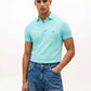 Tommy Hilfiger 1985 Slim Fit Polo Shirt (Dewy Blue)