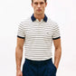 Tommy Hilfiger 1985 Slim Fit Polo Shirt (Ivory Petal Desert Sky)