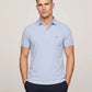 Tommy Hilfiger 1985 Slim Fit Polo Shirt (Vessel Blue Heather)
