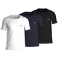 Boss By Hugo Boss 3 Pack Classic Logo Print Cotton T-Shirts (Open)