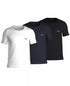 Boss By Hugo Boss 3 Pack Classic Logo Print Cotton T-Shirts (Open)