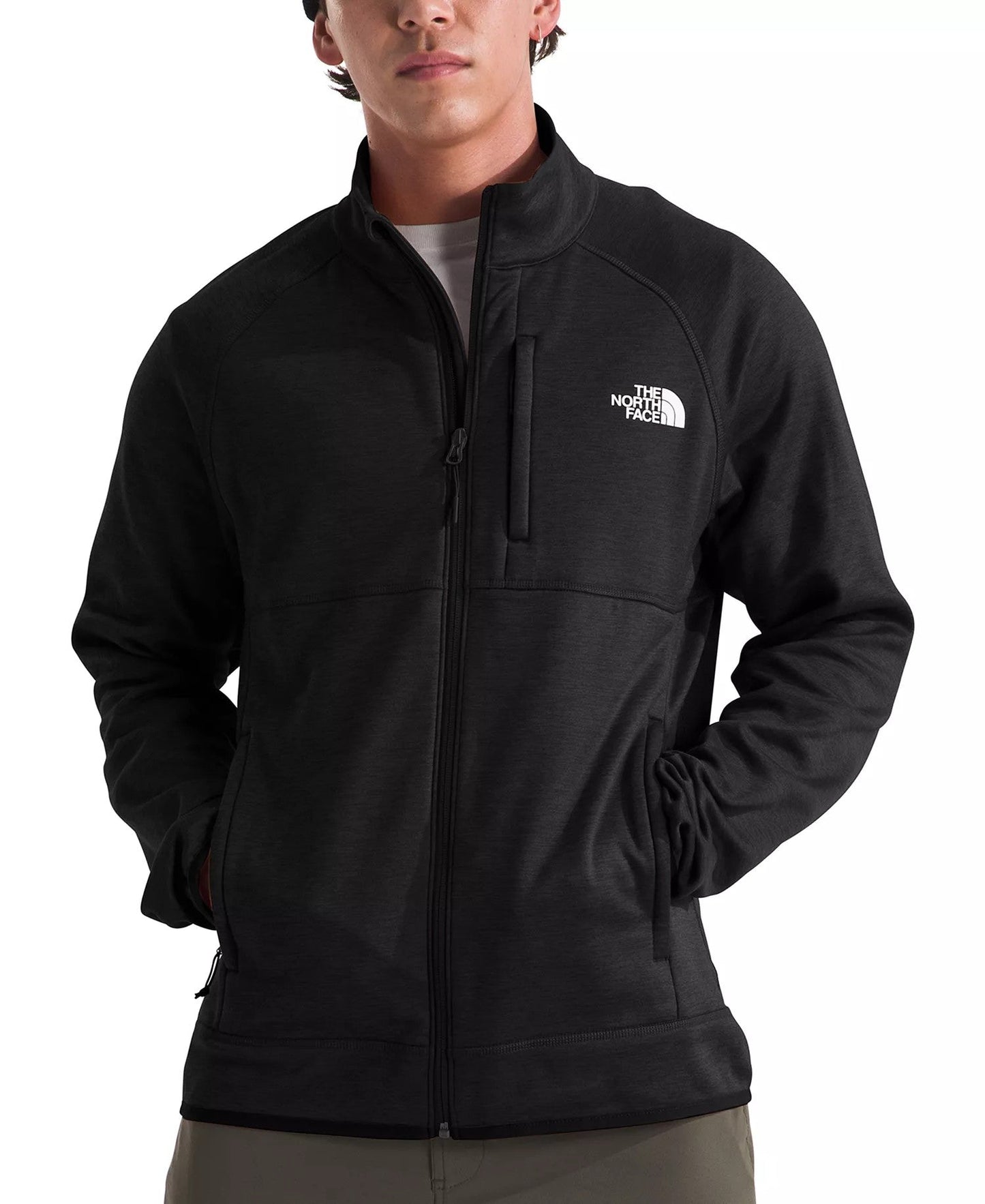 The North Face Canyonlands Full Zip Fleece Jacket (Tnf Black Npf)