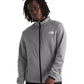 The North Face Canyonlands Full Zip Fleece Jacket (Tnf Medium Grey Heather Npf)