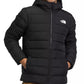 The North Face Aconcagua 3 Zip Front Hooded Puffer Jacket (Tnf Black)