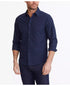 Untuckit Regular Fit Wrinkle-Free Castello Button-Up Shirt (Navy)