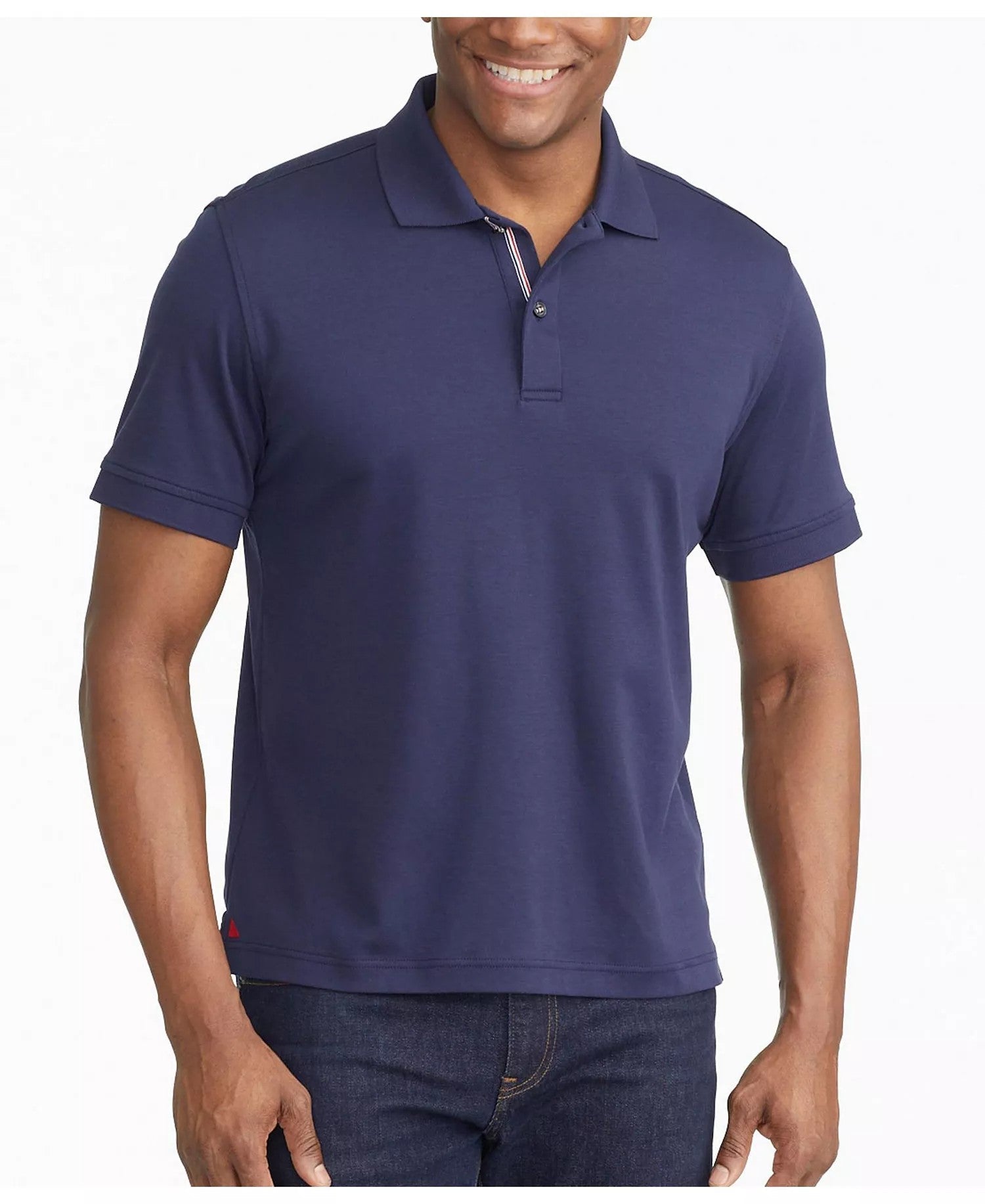 Untuckit Wrinkle-Free Damaschino Polo (Navy)