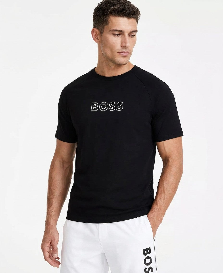 Boss By Hugo Boss Logo T-Shirt (Created for Macy's) (Black)