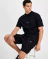 Hugo By Hugo Boss Regular Fit Logo Patch T-Shirt (Black)