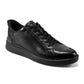 Rockport Tristen Step Activated Lace-Up Sneakers (Black Leather)