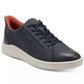 Rockport Tristen Step Activated Lace-Up Sneakers (Dark Navy Blue Leather)