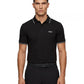 Boss By Hugo Boss Tonal Logo Slim Fit Polo Shirt (Black)