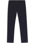 Boss By Hugo Boss Stretch Cotton Satin Slim Fit Chinos (Dark Blue)