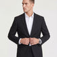 DKNY Modern Fit Nested Suit (Black)