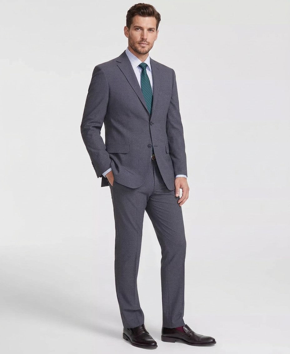 DKNY Modern Fit Nested Suit (Charcoal)