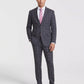 DKNY Modern Fit Nested Suit (Grey Plaid)
