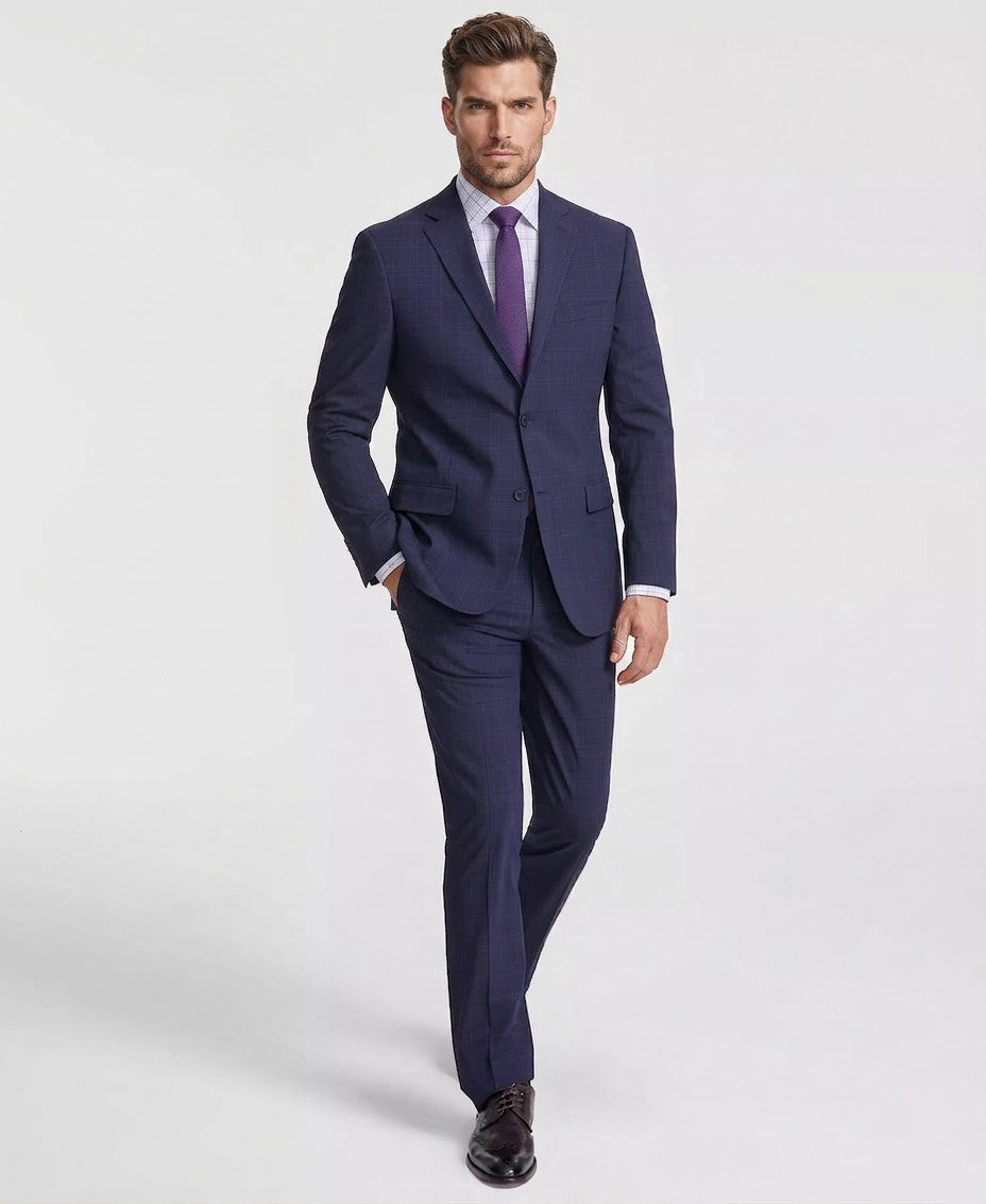 DKNY Modern Fit Nested Suit (Navy Blue)