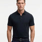 Boss By Hugo Boss Mercerized Cotton Regular Fit Polo Shirt (Dark Blue)