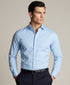 Charles Tyrwhitt Slim Fit Non-Iron Solid Twill Dress Shirt (Sky Blue)
