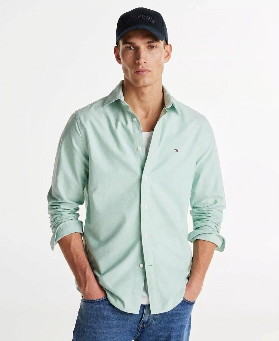 Tommy Hilfiger Regular Fit Heritage Oxford Shirt (Nouveau Green)