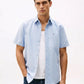 Tommy Hilfiger Heritage Oxford Regular Fit Button-Down Shirt (Shirt Blue)