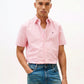 Tommy Hilfiger Heritage Oxford Regular Fit Button-Down Shirt (Vintage Red)