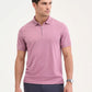 Alfani Ottoman Short Sleeve Textured Quarter-Zip Polo Shirt (Macy's Exclusive) (Smoked Rose)